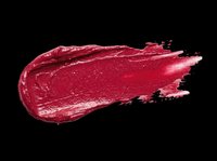 Red lipstick smear swatch isolated on transparent background, ready for beauty design use. Great for cosmetic clipart, stickers, t-shirt design, and print on demand projects.