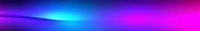 Vibrant neon gradient banner with smooth transition from deep purple through electric blue to hot pink, creating modern abstract background for digital design.