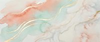 Soft watercolor abstract background with flowing blush pink, sage green, and cream washes accented by delicate gold lines, suitable for elegant design projects.