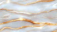 Luxurious white marble texture with golden wavy lines and glitter effect. Abstract elegant pattern for luxury interior design and premium packaging backgrounds.