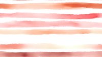 Soft watercolor stripes in coral pink and peach tones create gentle horizontal pattern with white spaces between brushstrokes, seamless repeat for fabric and paper design.