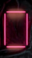 Neon pink glowing rectangular frame on dark textured background, creating modern nightlife aesthetic for nightclub, bar, or entertainment venue signage and promotional designs.