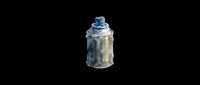 Watercolor spray can isolated on transparent background, ready for stickers, t-shirt design, print on demand, clipart, and sublimation projects.