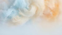 Soft pastel watercolor background with flowing blue and orange hues blending seamlessly. Abstract artistic texture for creative projects and designs.