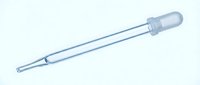 Medical dropper pipette with rubber bulb for precise liquid dispensing and laboratory applications.