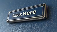 Glossy blue "Click Here" button with metallic border on textured background, ideal for website call-to-action elements in digital marketing campaigns.