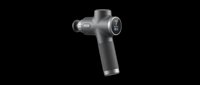 Percussion massage gun isolated on transparent background, ready for t-shirt design, stickers, clipart, print on demand, and sublimation projects.