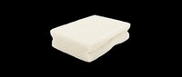 Soft white cleaning pad isolated on transparent background, ready for stickers, clipart, print on demand, T-shirt design, and sublimation projects.