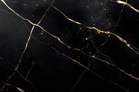 Luxurious black marble with elegant gold veining, creating a sophisticated natural stone texture for luxury interior design backgrounds.