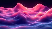 Abstract flowing waves in vibrant pink purple blue gradient colors creating dynamic liquid motion for modern digital backgrounds and creative projects.