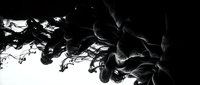 Abstract black smoke swirls flowing against white background creating dramatic contrast for modern design projects and artistic compositions.