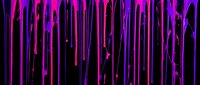 Vibrant neon purple and pink dripping paint effect on black background creates striking abstract digital art for modern graphic design projects.