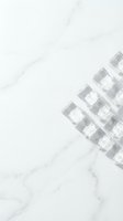 Clear glass cosmetic jars arranged diagonally on white marble surface, overhead view. Minimalist skincare product packaging for beauty, wellness, and dermatology branding needs.