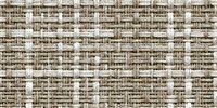 Natural woven fabric texture with beige and white threads in a basket weave pattern, creating a rustic organic surface for interior design.