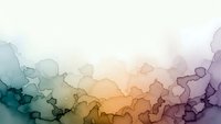 Abstract watercolor background with flowing organic shapes in gradient colors from teal to purple, perfect for modern design projects and presentations.