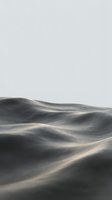 Minimalist desert landscape with flowing sand dunes and soft light creating dramatic shadows, suitable for backgrounds and editorial design projects.