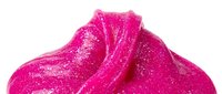 Bright magenta glitter texture with shimmering sparkle effect, isolated on white background, suitable for design projects, crafts, and digital artwork applications.
