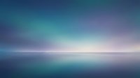 Abstract gradient background with smooth color transitions from blue to turquoise to purple, creating serene atmospheric horizon effect for modern design projects.