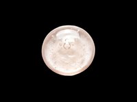 Transparent gel or serum droplet with shimmer particles, isolated on transparent background. Ready for cosmetics, skincare, beauty product design, packaging mockups, and print-on-demand applications.