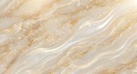 Elegant cream and gold marble texture with flowing veins and sparkling glitter accents for luxury design projects and sophisticated backgrounds.