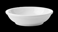 White ceramic bowl isolated on transparent background, ready for design use on t-shirts, clipart, stickers, print-on-demand products, and sublimation projects.