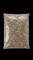 Bag of lentils isolated on transparent background, ready for culinary, food packaging, recipe design, print-on-demand products, and educational materials.