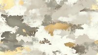 Watercolor clouds in muted tones of gray, beige, and cream create an atmospheric, dreamy sky. Soft washes blend seamlessly across the composition for backgrounds and design projects.