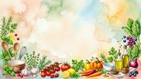 Young woman, Caucasian ethnicity, chef or nutritionist, preparing fresh organic vegetables and fruits in a bright kitchen setting for healthy cooking and meal planning.