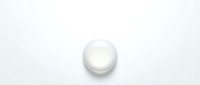 Glossy white sphere with soft shadow on neutral background, isolated for design, web graphics, and product mockup applications.