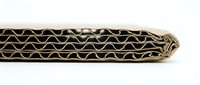 Decorative gold chain link belt or jewelry accessory isolated on white background, ready for fashion design, e-commerce, and product mockups.