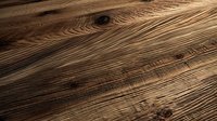 Rustic wooden planks with pronounced grain texture and natural knots in diagonal composition, illuminated dramatically to highlight organic patterns.