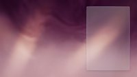 Abstract soft pink and purple gradient background with frosted glass panel overlay, suitable for modern design projects and digital backgrounds.