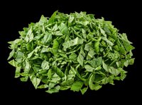 Pile of fresh chopped green herbs isolated on transparent background, ready for food design, recipe cards, stickers, print on demand, and culinary clipart use.