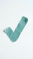 Turquoise checkmark symbol made from torn paper on white background, isolated and ready for design use on websites, apps, presentations, and marketing materials.