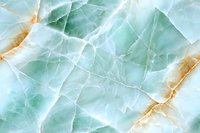 Natural green onyx marble texture with golden veins and cracks creating abstract pattern on polished stone surface. Luxury material background for interior design.