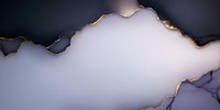 Abstract fluid marble texture with golden veins and purple gradient background for luxury design projects and elegant branding materials.