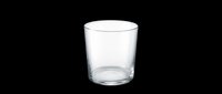 Empty clear glass cup isolated on transparent background, ready for design use on t-shirts, clipart, stickers, print-on-demand products, and sublimation projects.
