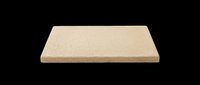 Beige rectangular stone platform isolated on transparent background, ready for design use in product mockups, sublimation, print-on-demand, and digital compositing projects.