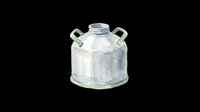 Watercolor milk can isolated on transparent background, ready for stickers, t-shirt design, print on demand, sublimation, and clipart projects.