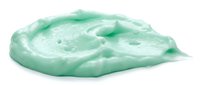 Stretchy green slime with textured surface and holes, isolated on white background. Suitable for toy product photography, children's content, and sensory play marketing materials.