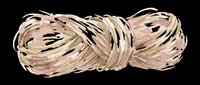 Coiled natural twine rope in neutral beige and tan tones, isolated on transparent background. Ready for design use on t-shirts, clipart, stickers, print-on-demand products, and sublimation projects.