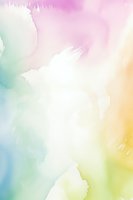 Soft pastel watercolor background with delicate blending of pink, mint, yellow and blue hues creating ethereal abstract texture for artistic designs.