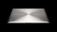 Sleek silver laptop closed lid with brushed metallic finish, isolated on transparent background, ready for tech clipart, stickers, print on demand, and t-shirt design use.