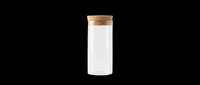 Glass jar with cork lid isolated on transparent background, ready for t-shirt design, clipart, stickers, print on demand, and sublimation projects.