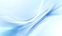 Soft flowing curves in light blue and white create an elegant abstract background with gentle sparkles and smooth wave-like motion for modern business designs.