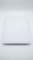 Blank white hardcover book mockup on light background, clean minimal design for branding, publishing, and print presentation concepts.