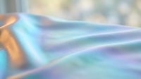 Holographic iridescent surface with rainbow gradient reflections creating abstract futuristic background for modern design projects and digital art applications.