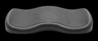 Ergonomic wrist rest pad with textured surface, isolated on transparent background, ready for product design, clipart, print on demand, stickers, and T-shirt use.