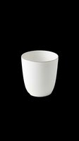 White ceramic cup isolated on transparent background, ready for design use. Great for menu design, print on demand, stickers, clipart, and product mockups.