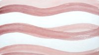 Abstract pink watercolor waves flowing horizontally across white background creating soft organic pattern for feminine design projects and decor.